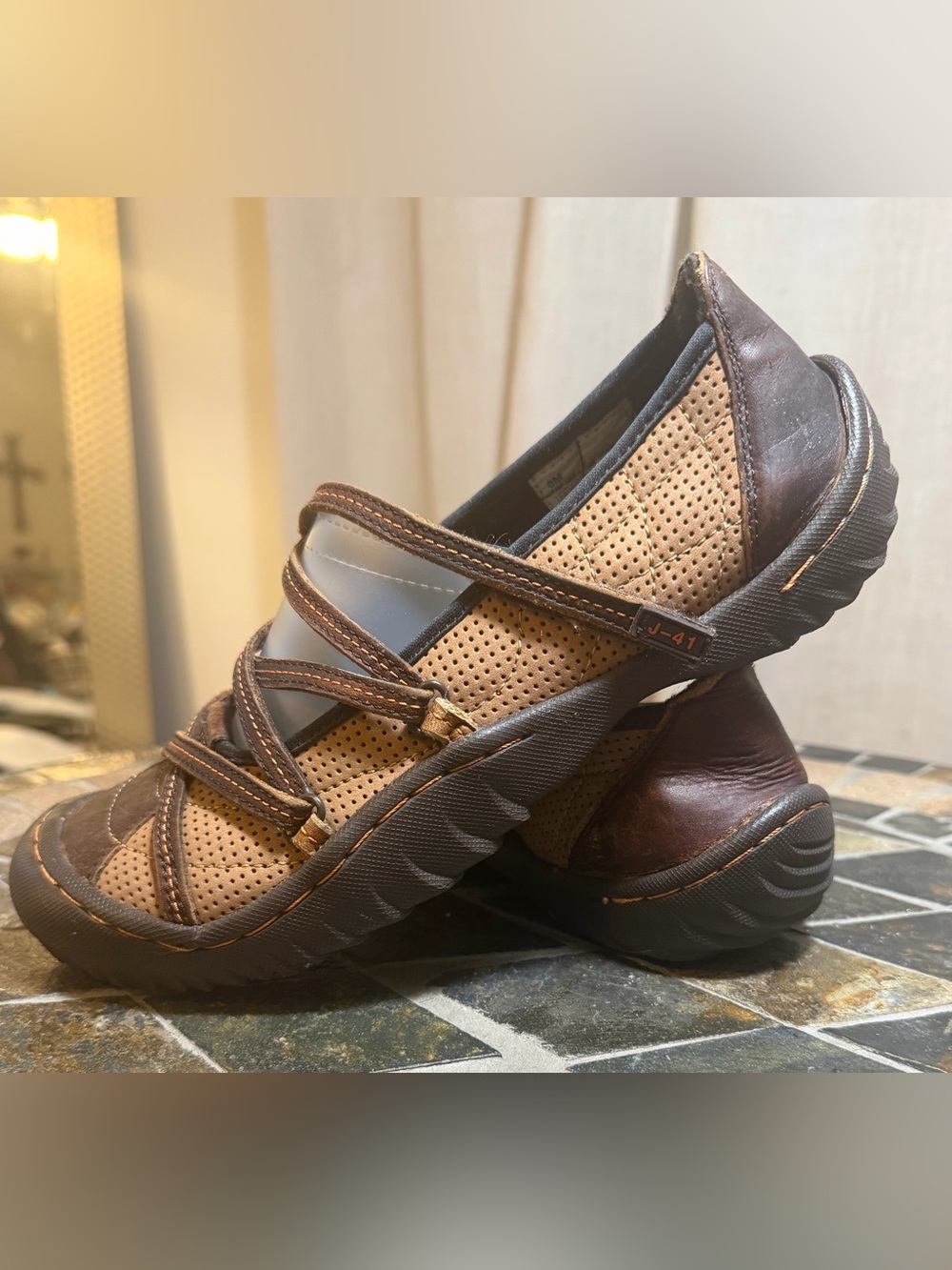 J-41 Jambu Libby Elastic Wrap Trail Mary Janes 8M